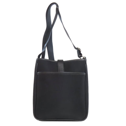 BURBERRY Nova Check Shoulder Bag Nylon canvas LeatherLadies [Used]