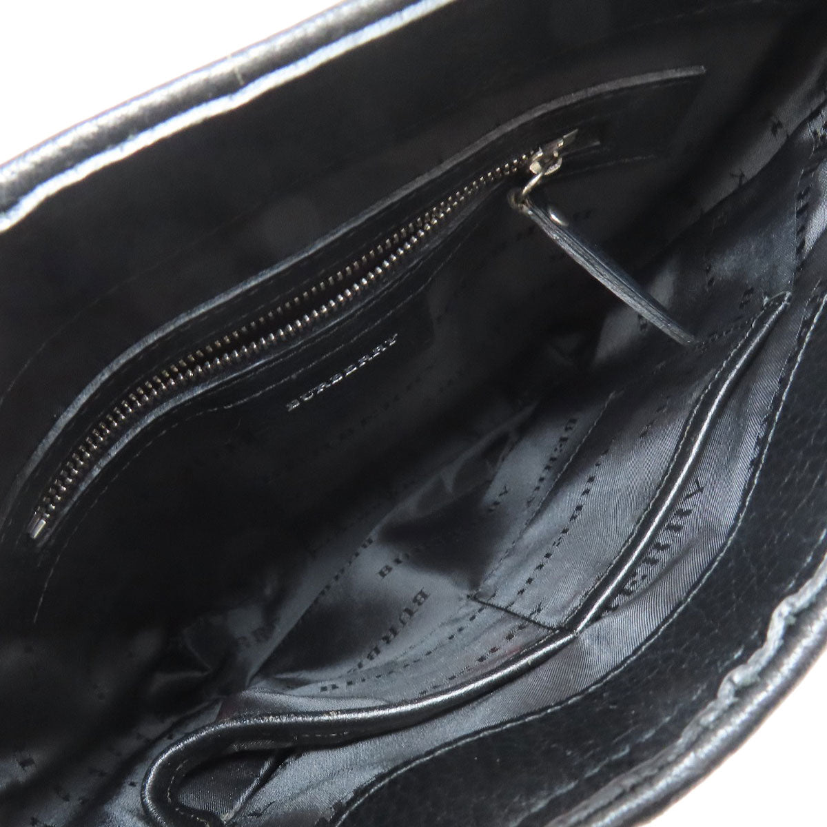 BURBERRY Nova Check Shoulder Bag Nylon canvas LeatherLadies [Used]