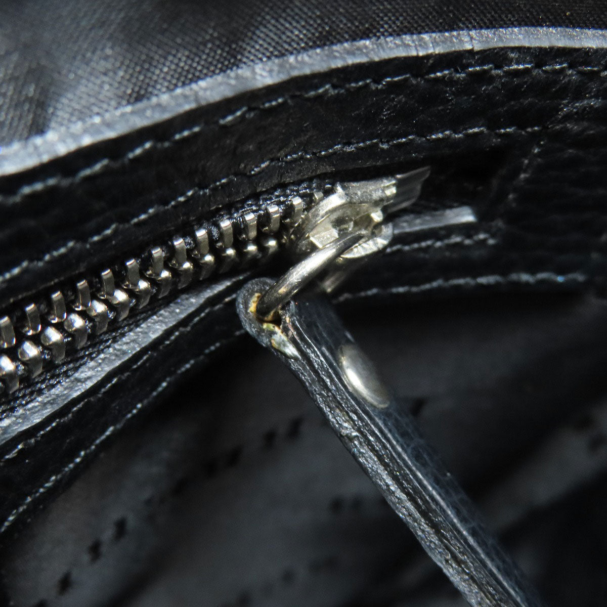 BURBERRY Nova Check Shoulder Bag Nylon canvas LeatherLadies [Used]