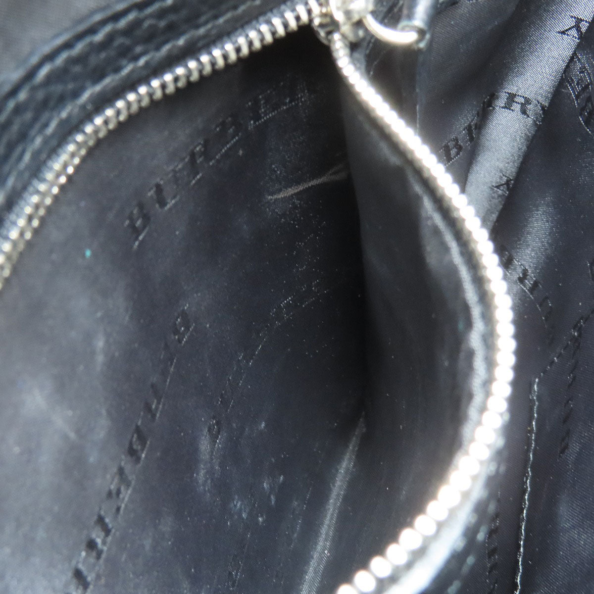 BURBERRY Nova Check Shoulder Bag Nylon canvas LeatherLadies [Used]