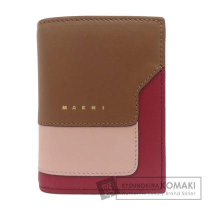 MARNI logo Bifold Wallet with Coin Pocket Calf Ladies [Used]