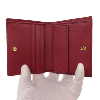 MARNI logo Bifold Wallet with Coin Pocket Calf Ladies [Used]