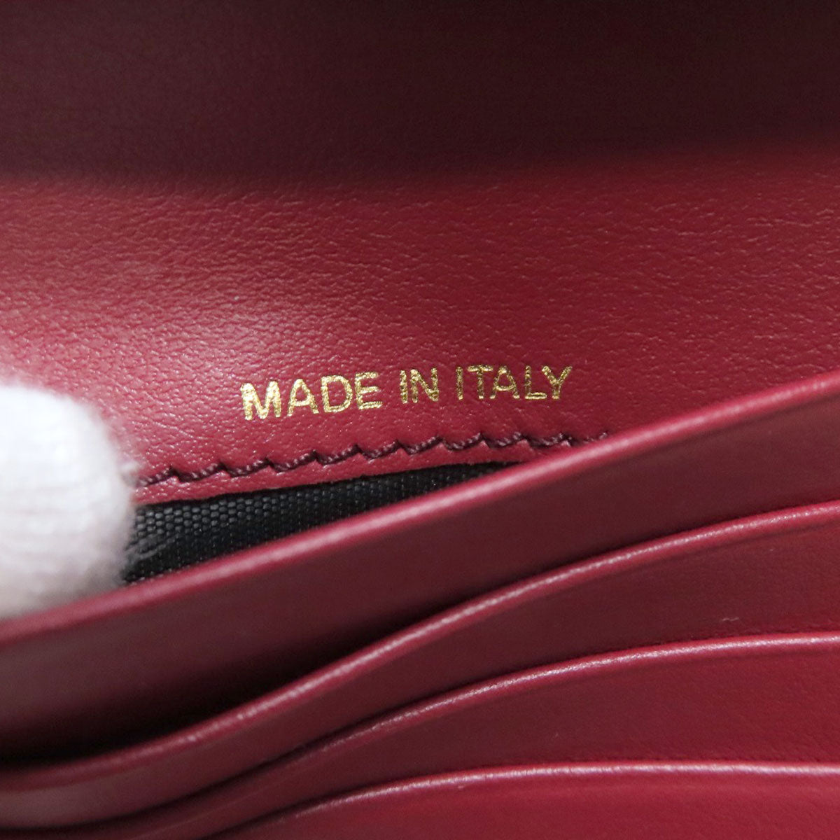 MARNI logo Bifold Wallet with Coin Pocket Calf Ladies [Used]