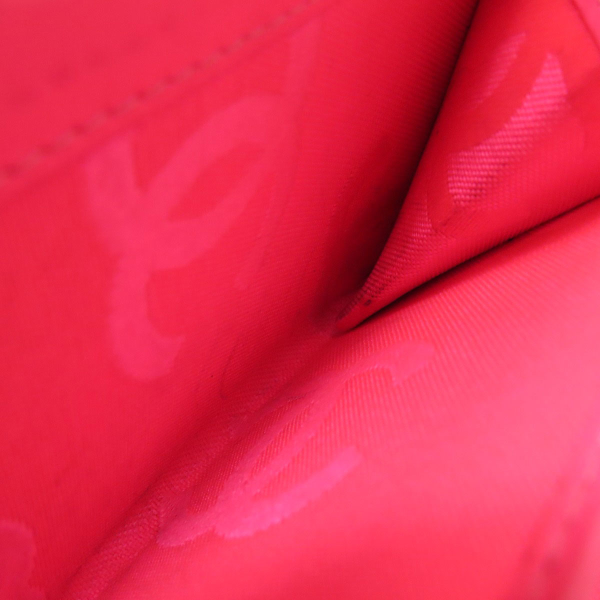 CHANEL CAMBON LINE SilverHardware Bifold Wallet with Coin Pocket Calf Ladies [Used]