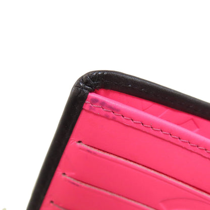 CHANEL CAMBON LINE SilverHardware Bifold Wallet with Coin Pocket Calf Ladies [Used]