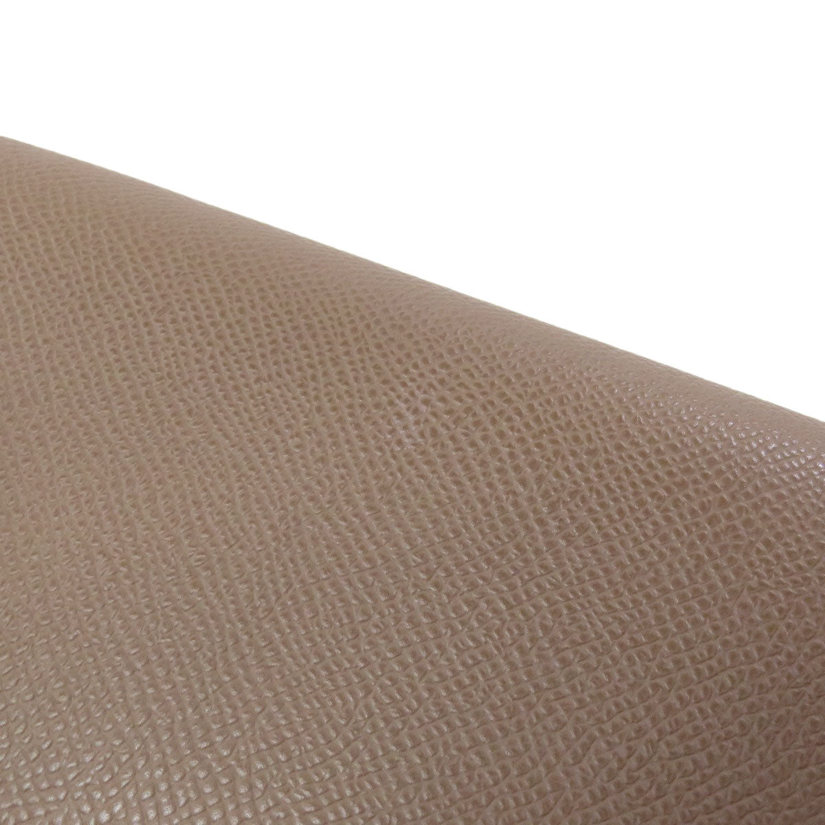 HERMES Shane Dunkle To-Go Etoupe Gold Hardware Long wallet (no coin pocket) Epsom Ladies [Used]