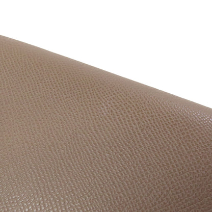 HERMES Shane Dunkle To-Go Etoupe Gold Hardware Long wallet (no coin pocket) Epsom Ladies [Used]