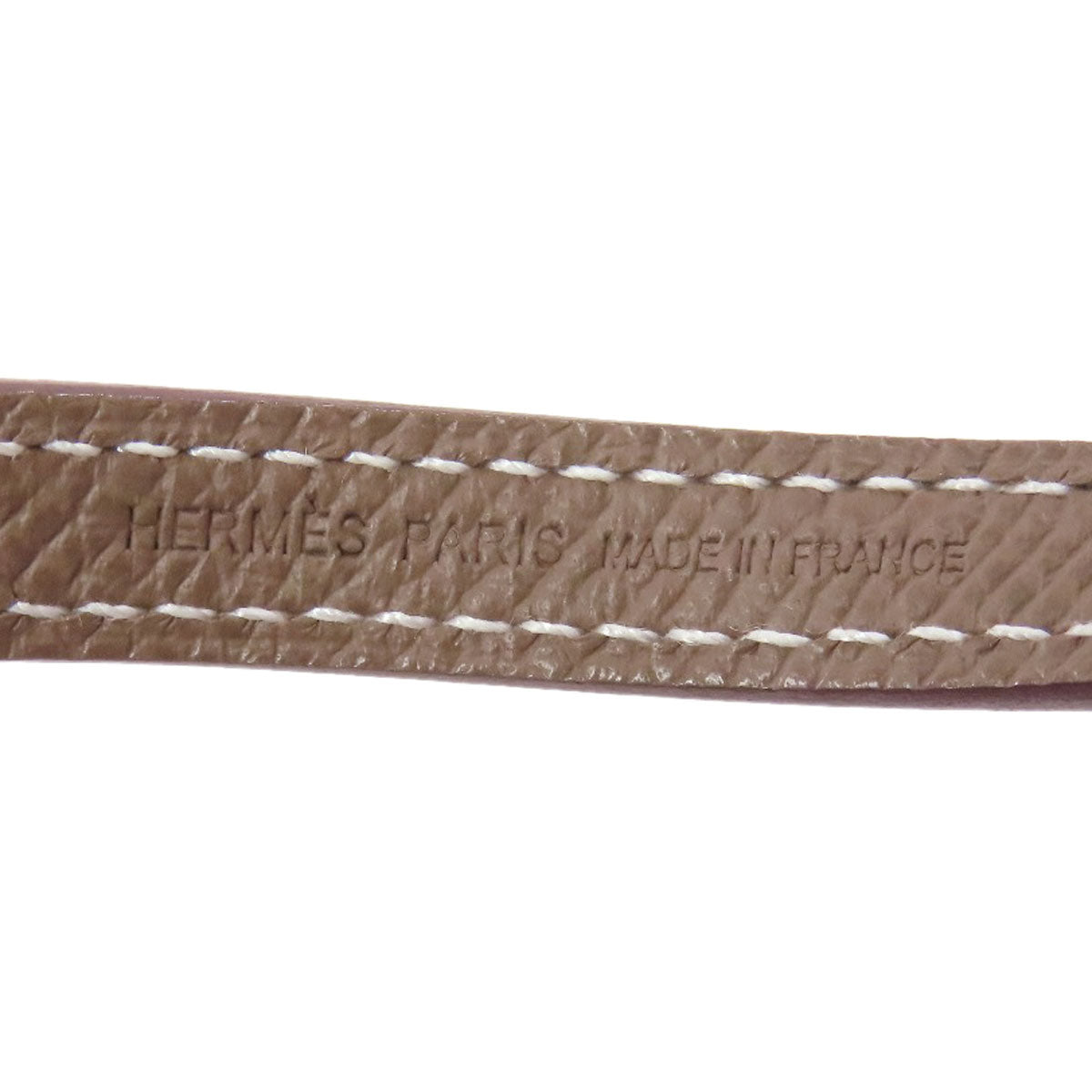 HERMES Shane Dunkle To-Go Etoupe Gold Hardware Long wallet (no coin pocket) Epsom Ladies [Used]