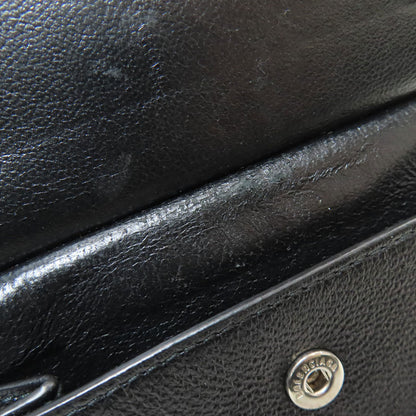 BALENCIAGA 594315 logo Bifold Wallet with Coin Pocket Calf Ladies [Used]