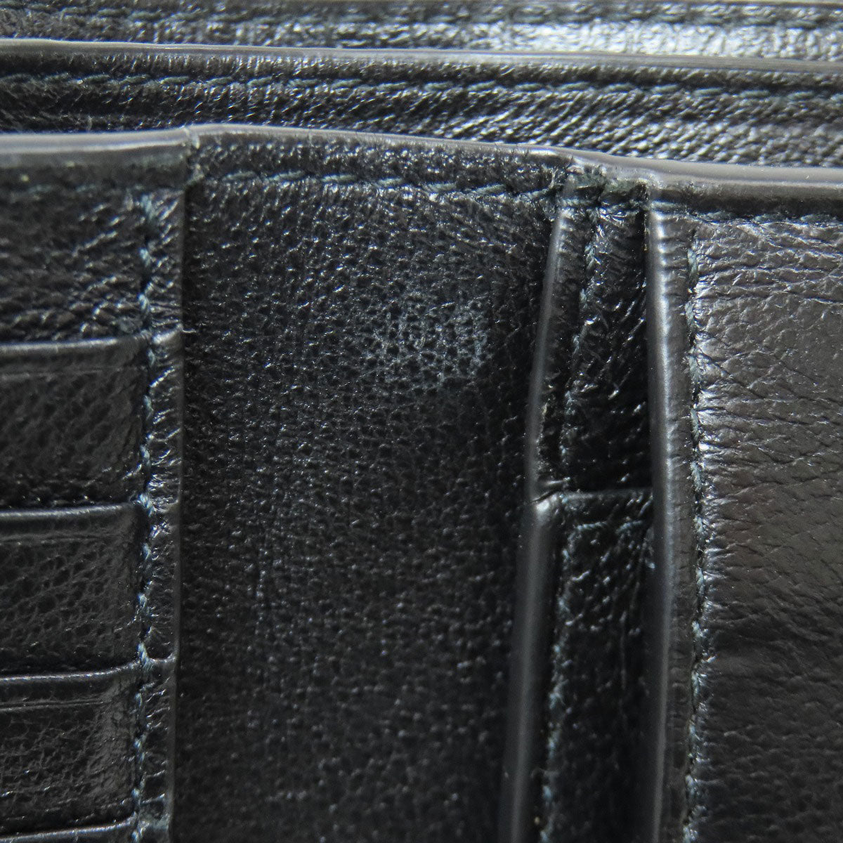 BALENCIAGA 594315 logo Bifold Wallet with Coin Pocket Calf Ladies [Used]