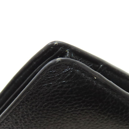 BALENCIAGA 594315 logo Bifold Wallet with Coin Pocket Calf Ladies [Used]