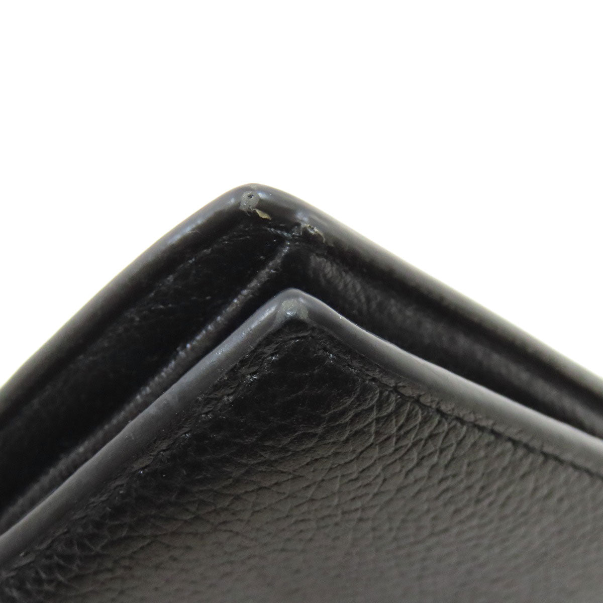 BALENCIAGA 594315 logo Bifold Wallet with Coin Pocket Calf Ladies [Used]