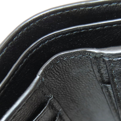 BALENCIAGA 594315 logo Bifold Wallet with Coin Pocket Calf Ladies [Used]