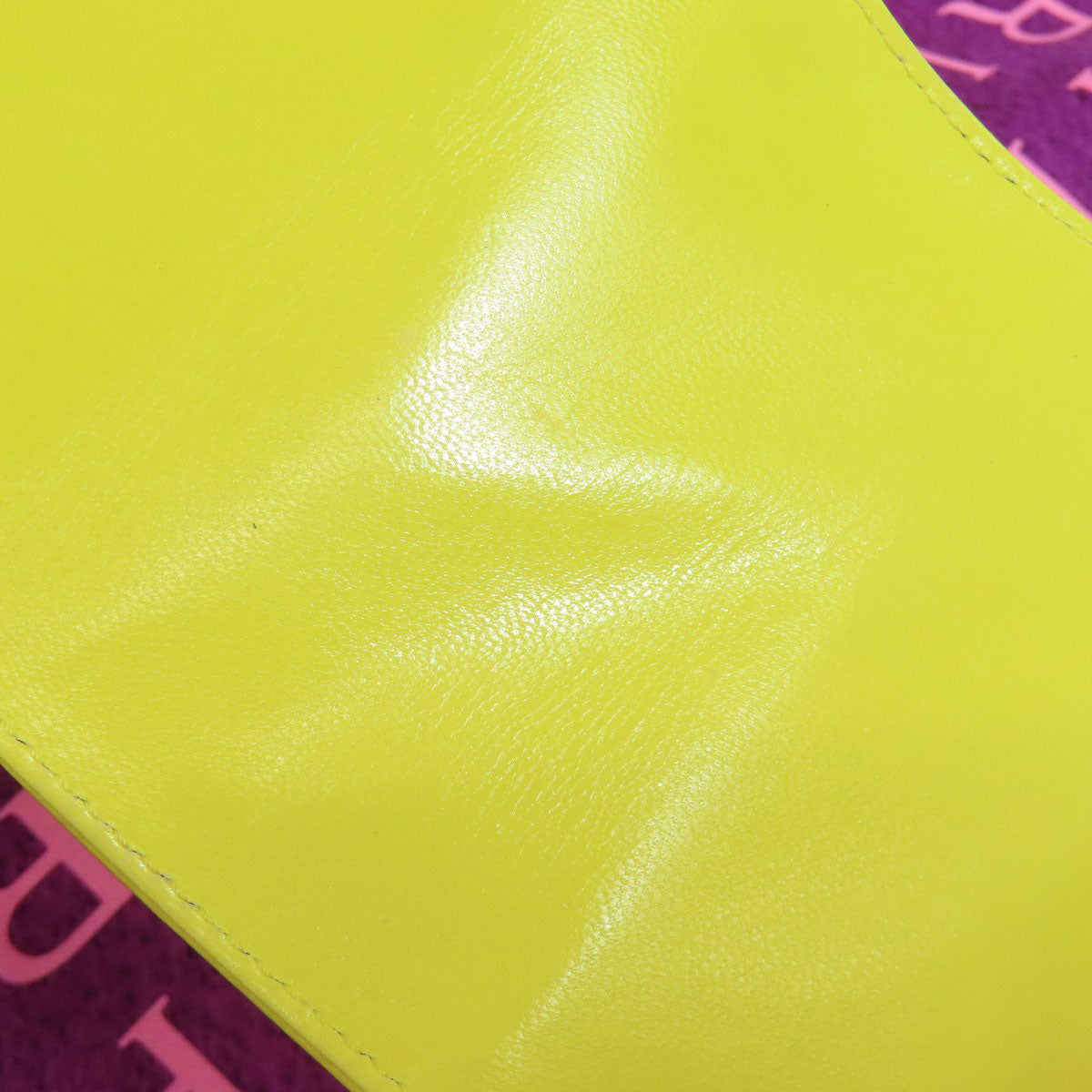 BVLGARI logo Handbag Nylon LeatherLadies [Used]