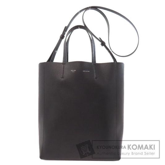 CELINE Vertical Cabas Small 2WAY Handbag Calf Ladies [Used]