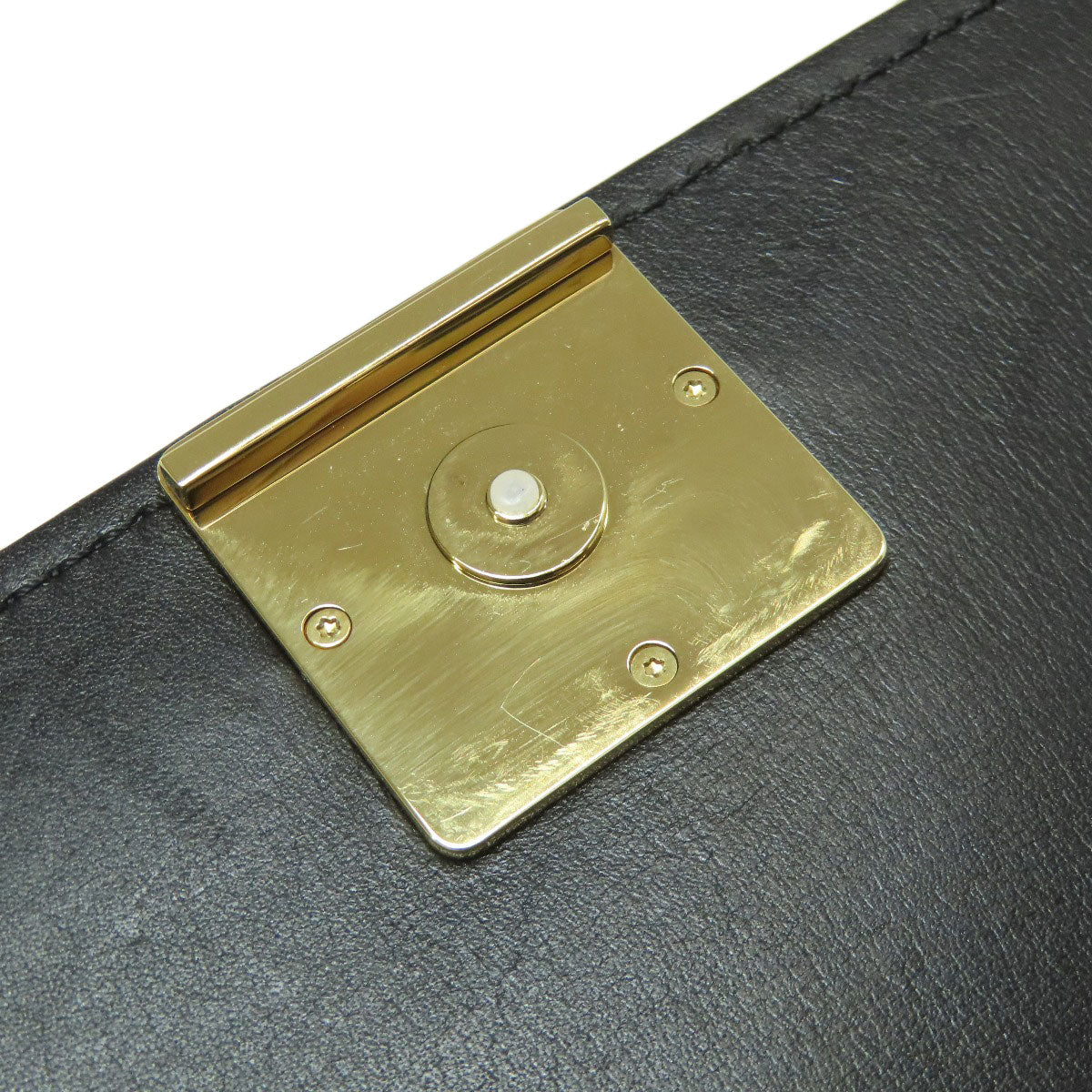 LOEWE anagram Shoulder Bag Canvas CalfLadies [Used]