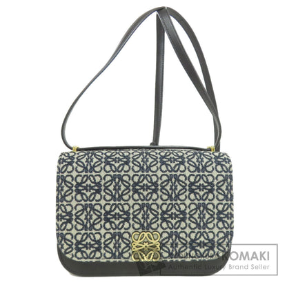 LOEWE anagram Shoulder Bag Canvas CalfLadies [Used]