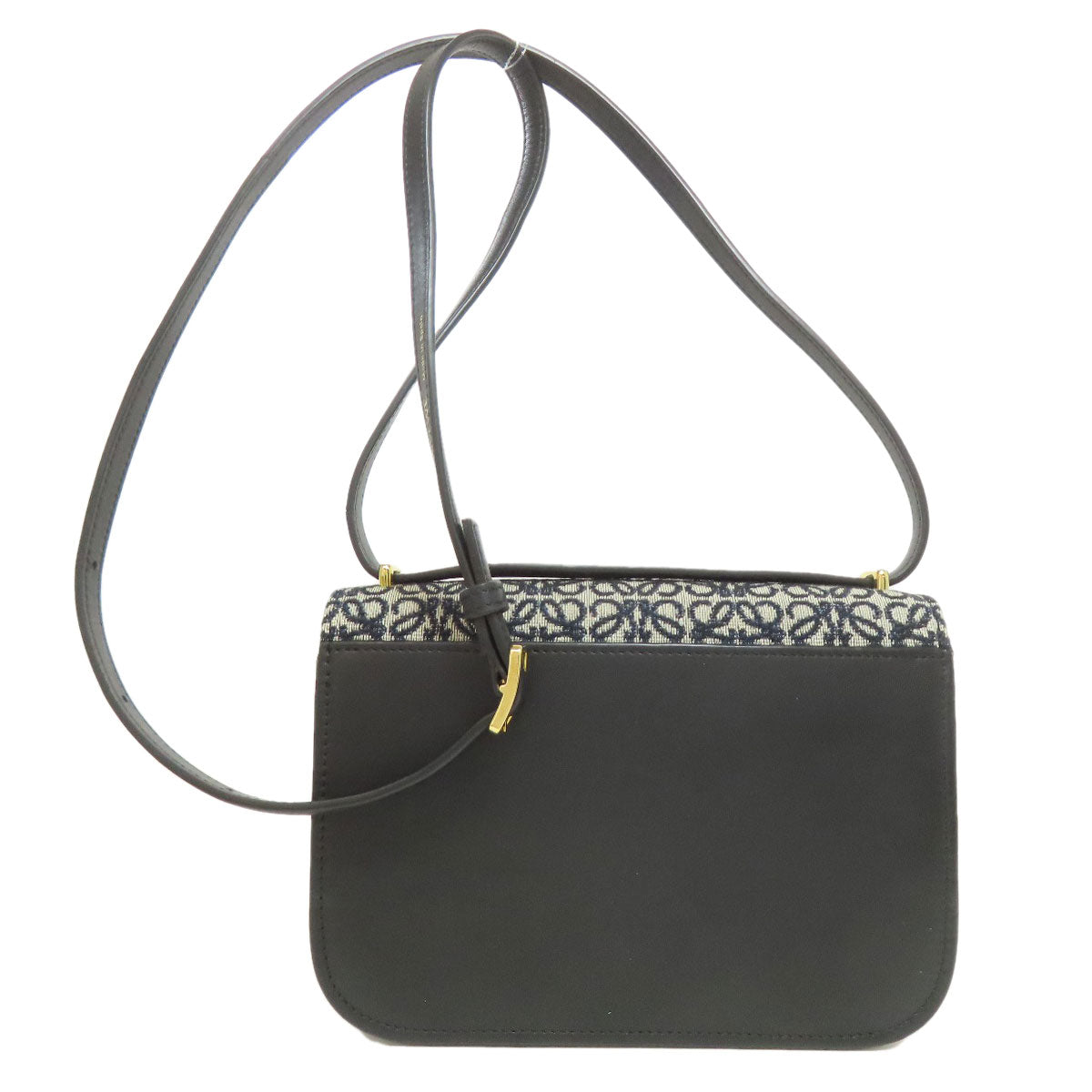 LOEWE anagram Shoulder Bag Canvas CalfLadies [Used]