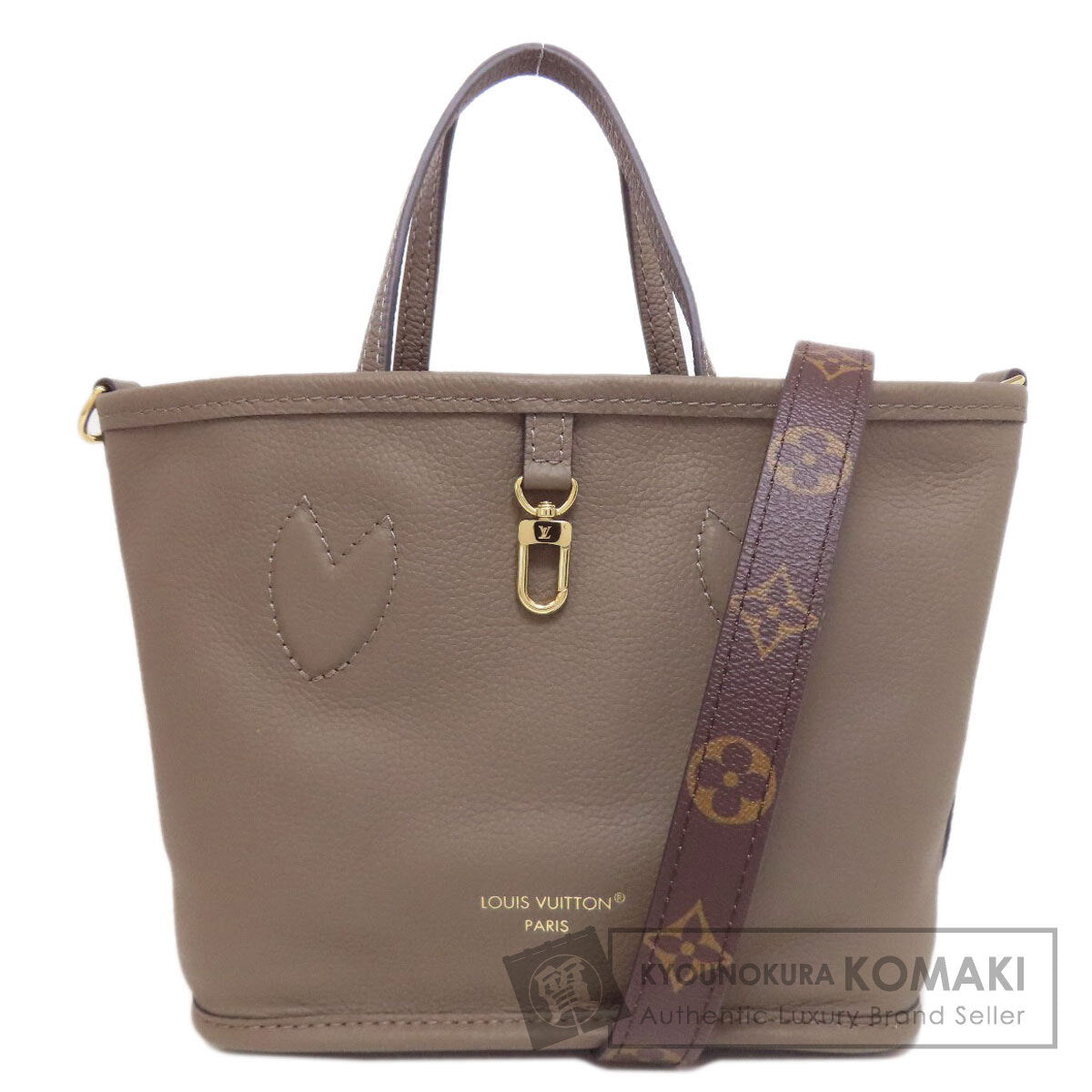 LOUIS VUITTON M12109 Neverfull Inside Out BB Handbag Calf Monogram canvasLadies [Used]