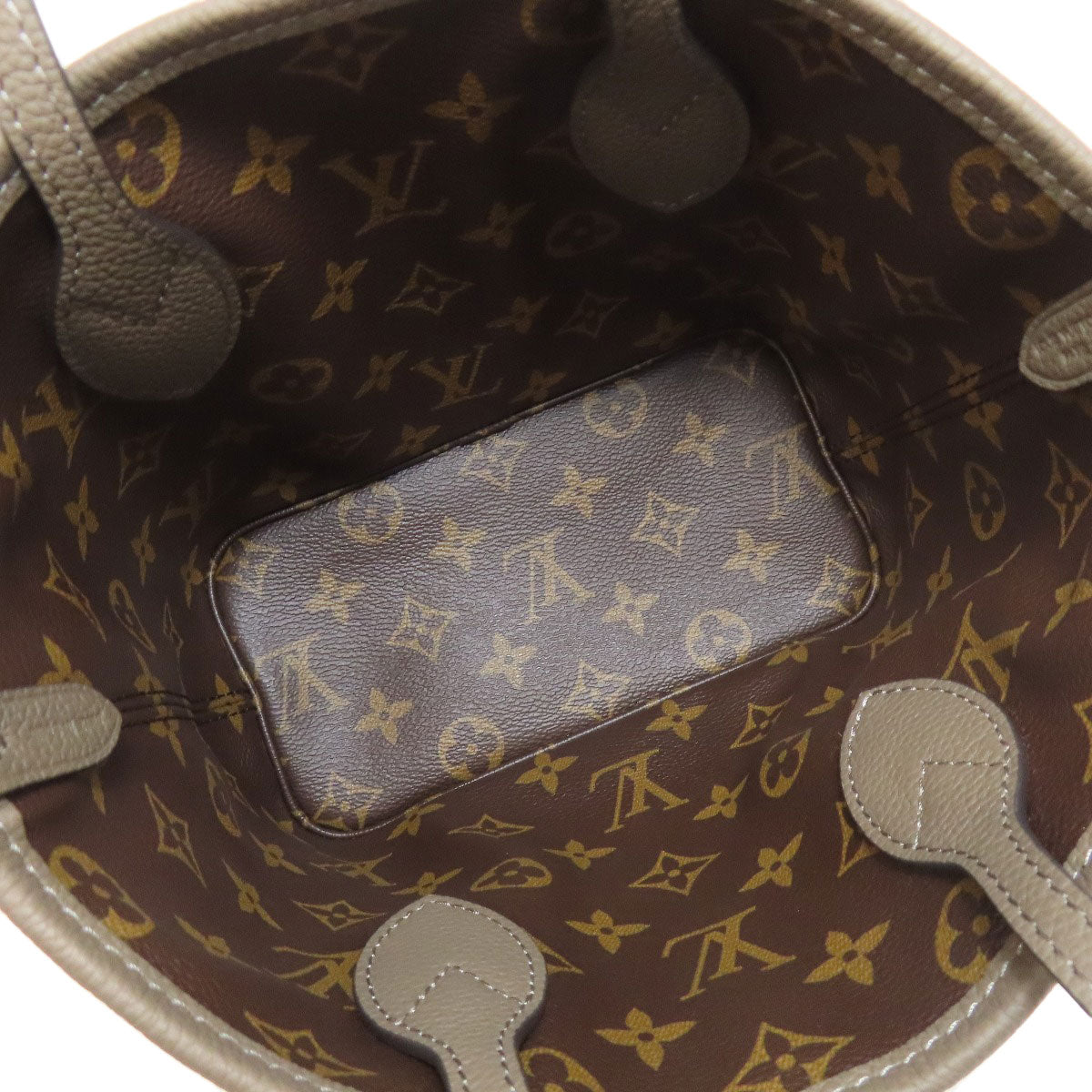 LOUIS VUITTON M12109 Neverfull Inside Out BB Handbag Calf Monogram canvasLadies [Used]