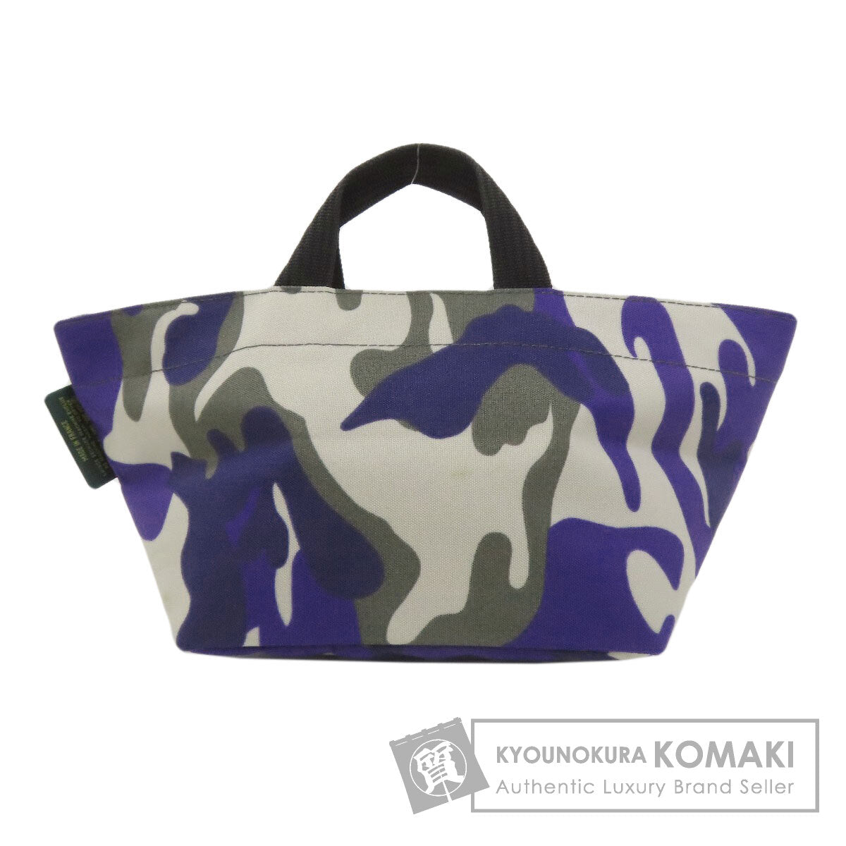 Herve Chapelier Boat-shaped tote Handbag Canvas Ladies [Used]