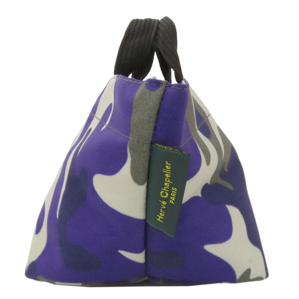 Herve Chapelier Boat-shaped tote Handbag Canvas Ladies [Used]