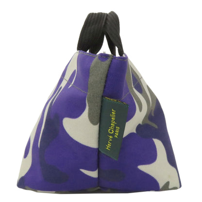 Herve Chapelier Boat-shaped tote Handbag Canvas Ladies [Used]