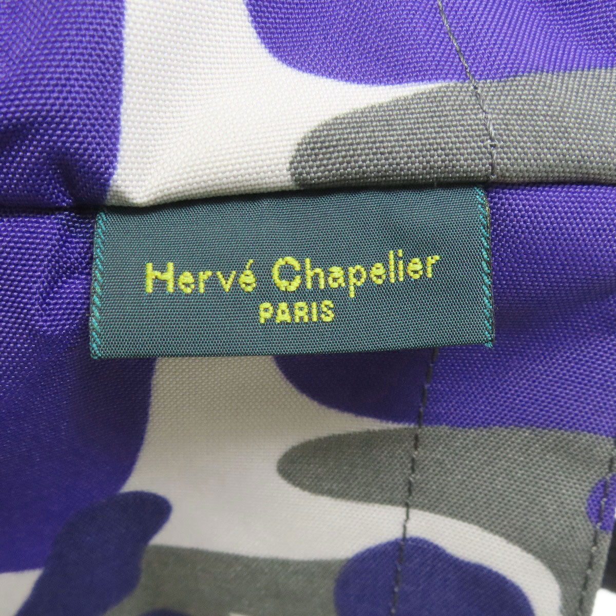 Herve Chapelier Boat-shaped tote Handbag Canvas Ladies [Used]