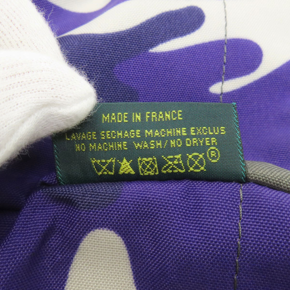 Herve Chapelier Boat-shaped tote Handbag Canvas Ladies [Used]