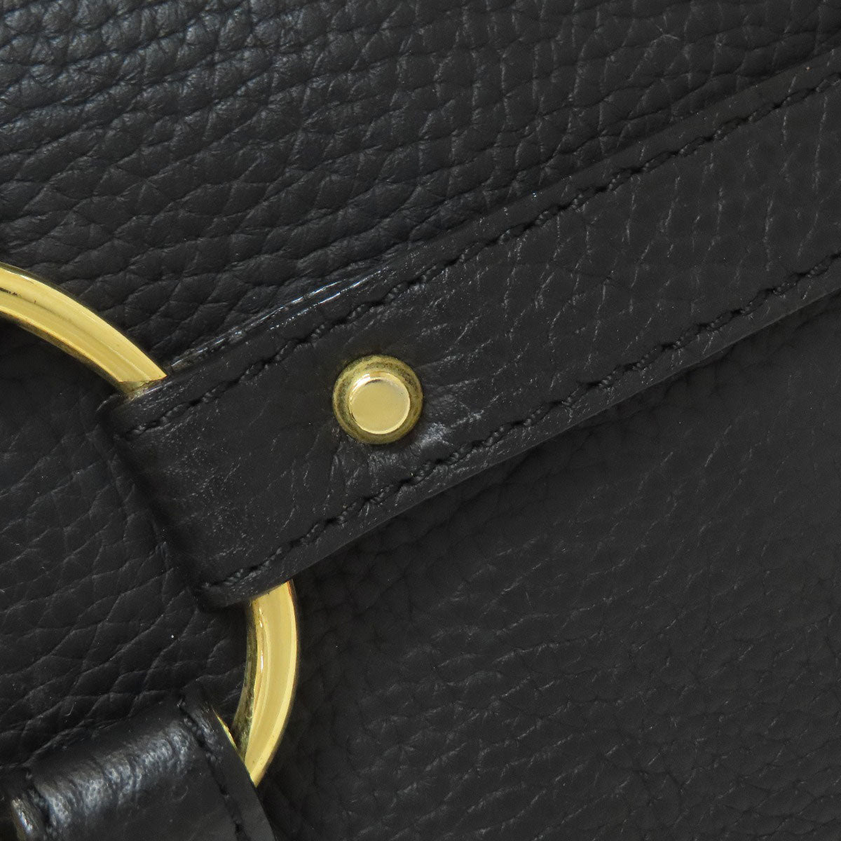 ADMJ logo Boston bag Leather Ladies [Used]