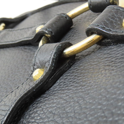 ADMJ logo Boston bag Leather Ladies [Used]