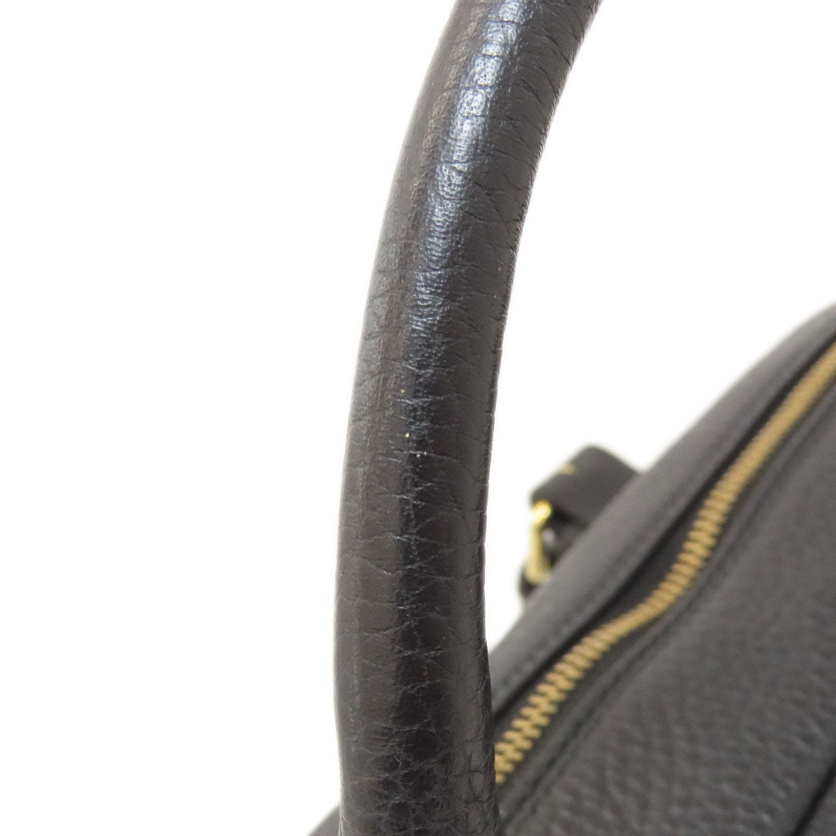 ADMJ logo Boston bag Leather Ladies [Used]