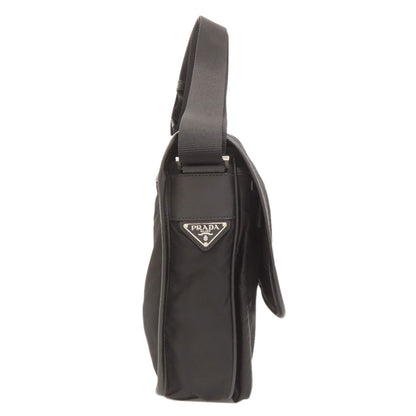 PRADA V166 Messenger Bag Logo Hardware Shoulder Bag Nylon Ladies [Used]