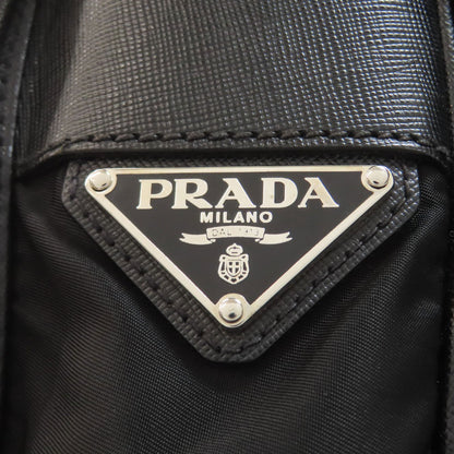 PRADA V166 Messenger Bag Logo Hardware Shoulder Bag Nylon Ladies [Used]