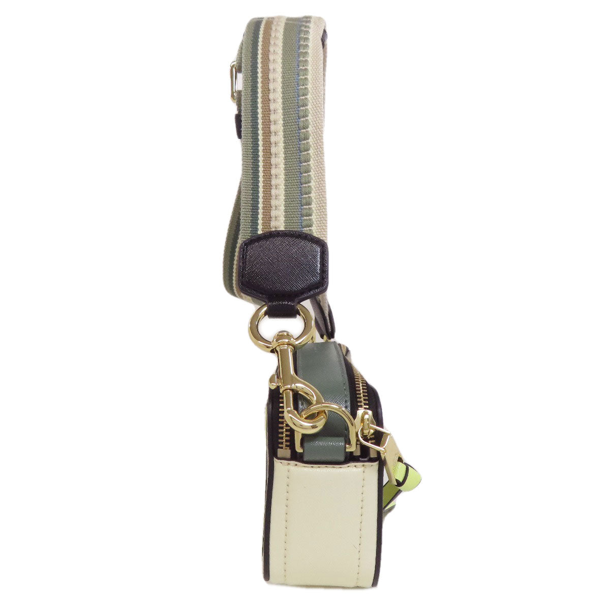 MARC JACOBS Snapshot Double J Shoulder Bag PVC Ladies [Used]