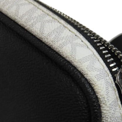 Michael Kors MK Signature Stripe Shoulder Bag PVC Ladies [Used]