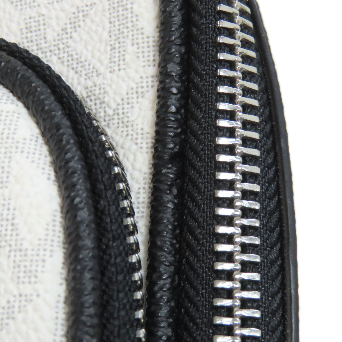 Michael Kors MK Signature Stripe Shoulder Bag PVC Ladies [Used]