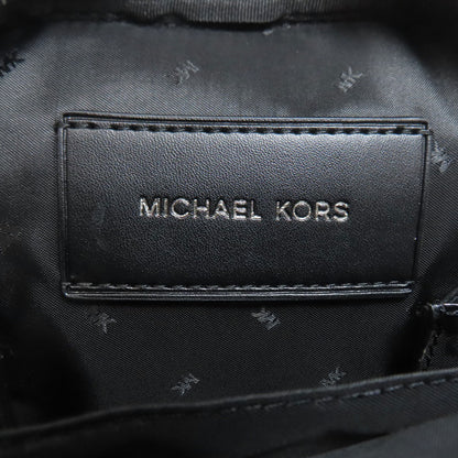 Michael Kors MK Signature Stripe Shoulder Bag PVC Ladies [Used]