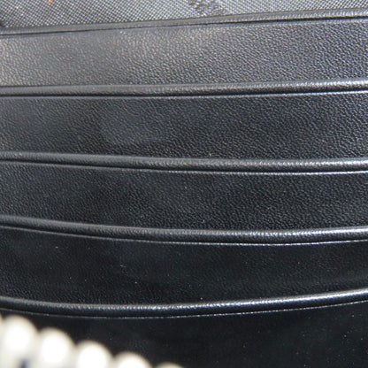 Michael Kors MK Signature Stripe Shoulder Bag PVC Ladies [Used]