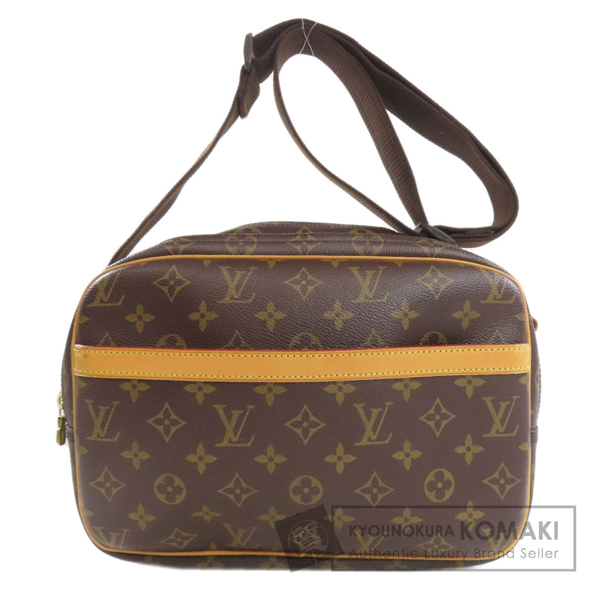 LOUIS VUITTON M45254 Reporter PM 28 Shoulder Bag Monogram canvas Ladies [Used]