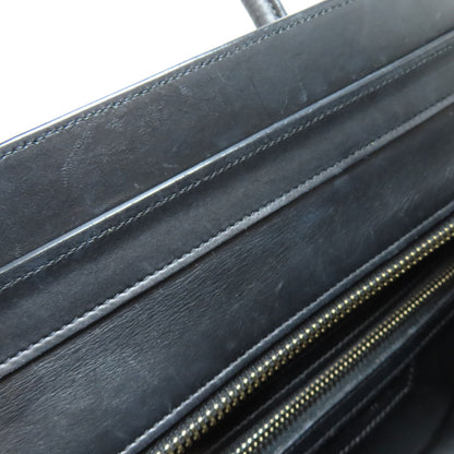 CELINE Luggage micro Handbag Leather Ladies [Used]