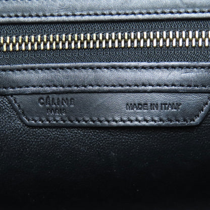 CELINE Luggage micro Handbag Leather Ladies [Used]