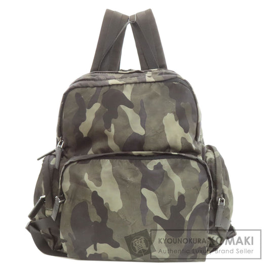 PRADA Camouflage pattern Backpack Â· Daypack Nylon Ladies [Used]