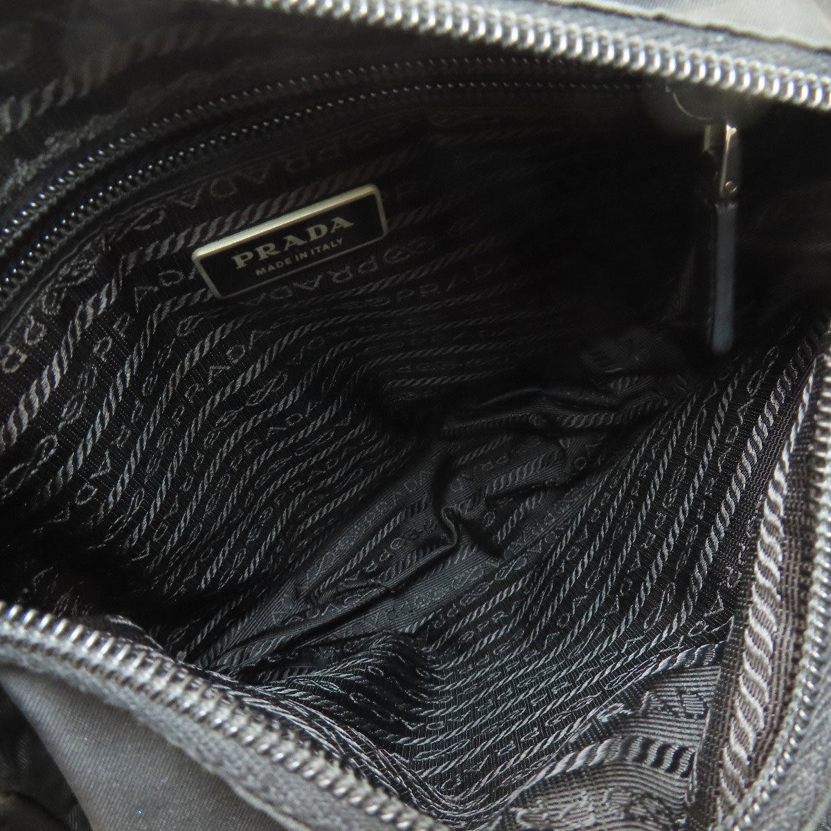 PRADA Logo Hardware Shoulder Bag Nylon Ladies [Used]