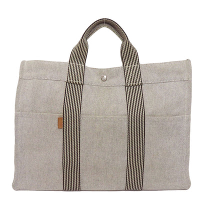 HERMES New fool toe MM Tote Bag Canvas Ladies [Used]