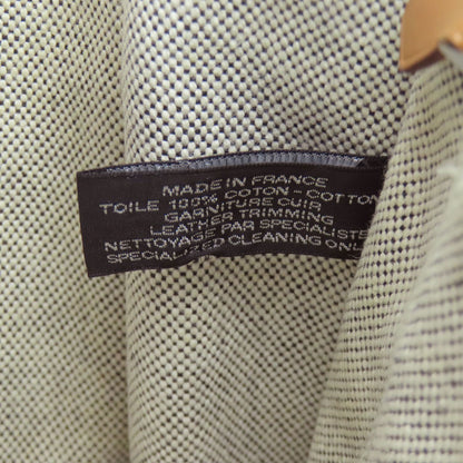 HERMES New fool toe MM Tote Bag Canvas Ladies [Used]