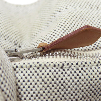 HERMES New fool toe MM Tote Bag Canvas Ladies [Used]