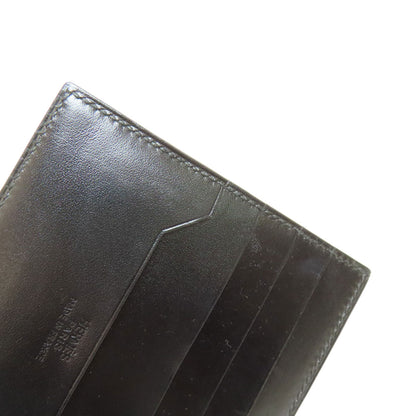 HERMES MC2 Galilei Bifold Wallet with Coin Pocket Box calf Ladies [Used]