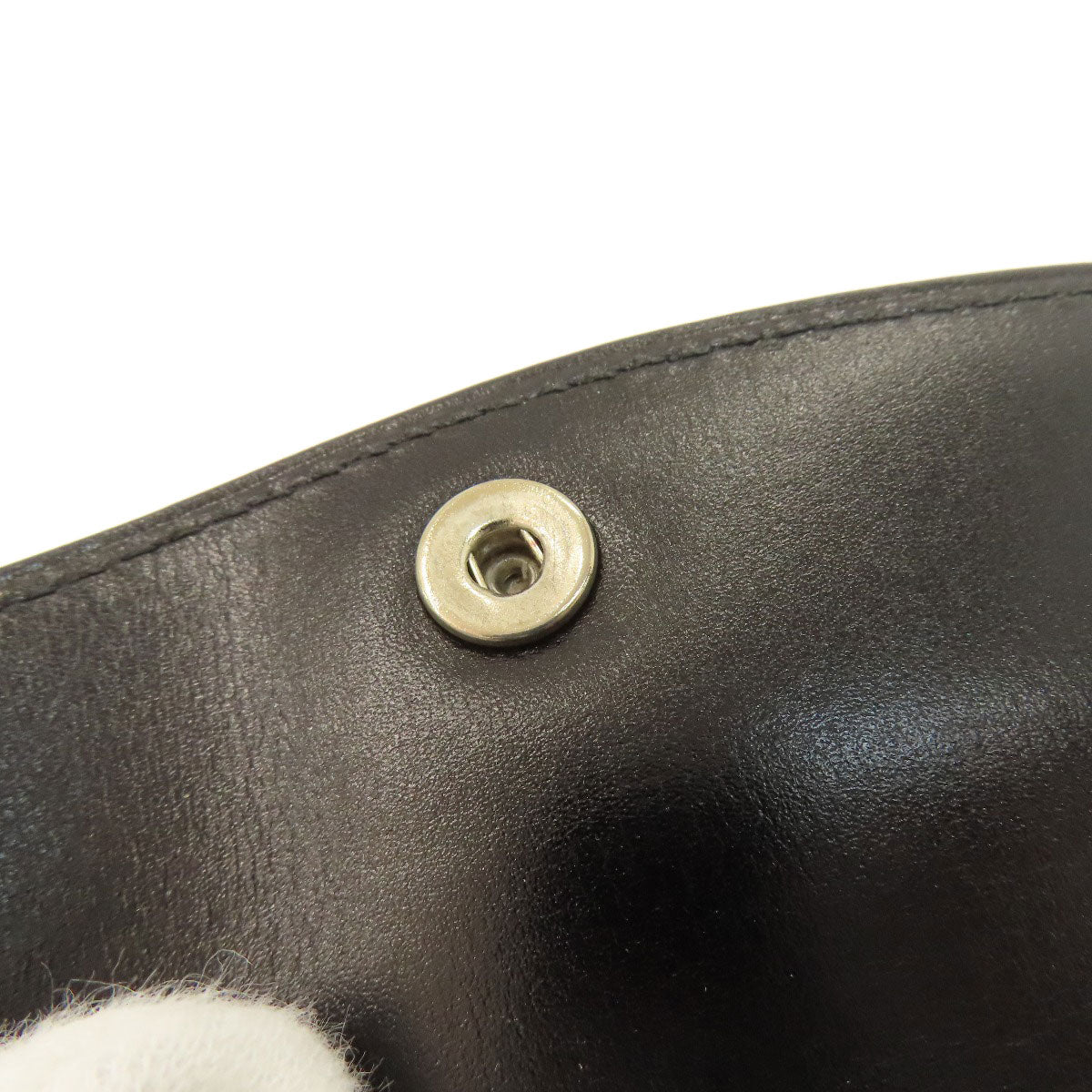 HERMES MC2 Galilei Bifold Wallet with Coin Pocket Box calf Ladies [Used]