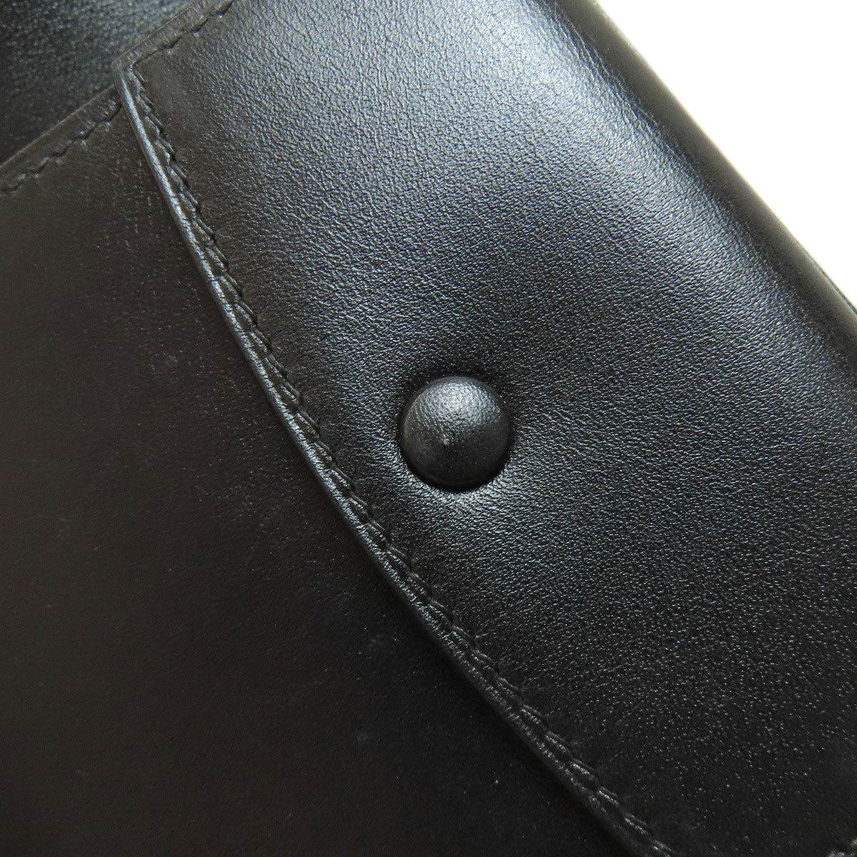 HERMES MC2 Galilei Bifold Wallet with Coin Pocket Box calf Ladies [Used]